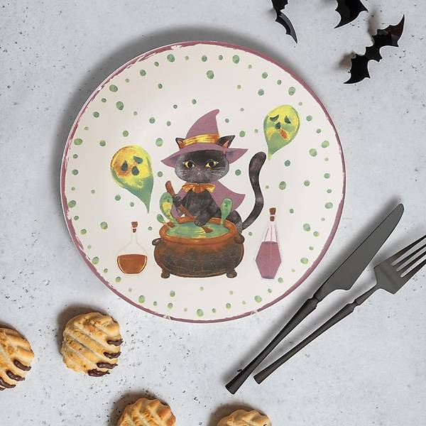 Keraart Halloween Servis Taba 26 Cm 22294