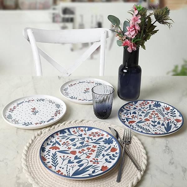 Dot & Bloom Nordic Pasta Taba 22 Cm 4 Adet 22963-64