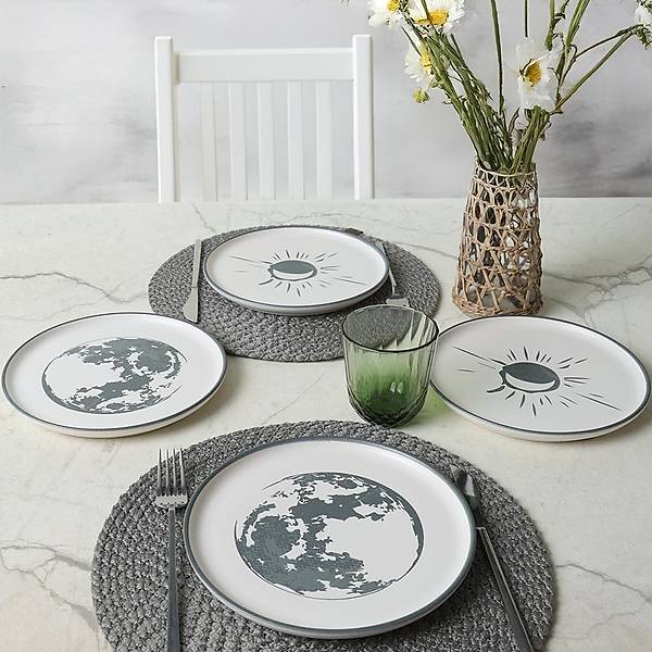 Black Shadow Nordic Pasta Taba 22 Cm 4 Adet 22981-82