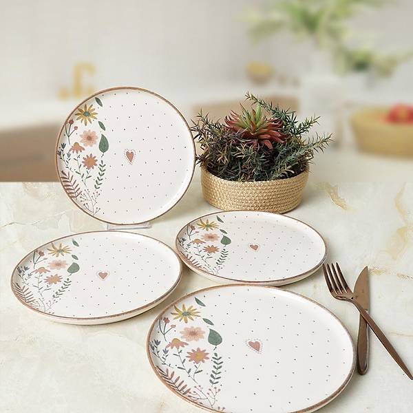 Soft Bloom Nordic Pasta Taba 22 Cm 4 Adet 22875
