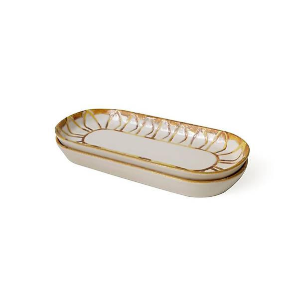 Worn Gold Noyan Kayk Tabak 26 Cm 2 Adet 22967