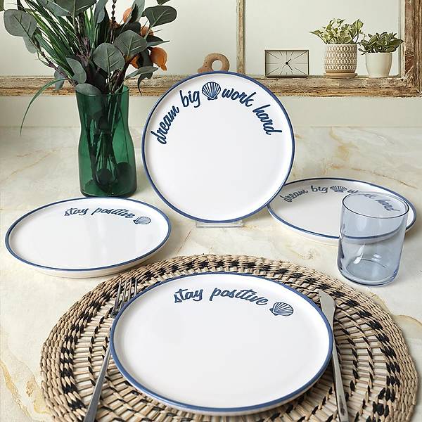 Ocean Muse Nordc Pasta Taba 22 Cm 4 Adet 22951-52