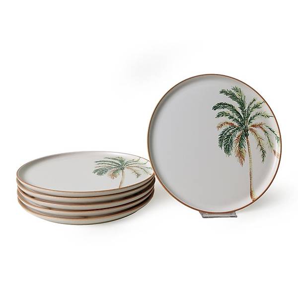 Bronze Palmiye Nordic Servis Taba 28 Cm 6 Adet 22903