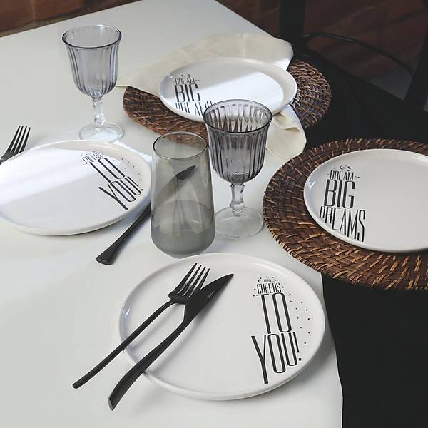Dream & Cherrs Nordic Pasta Taba 22 Cm 4 Para 22729-30