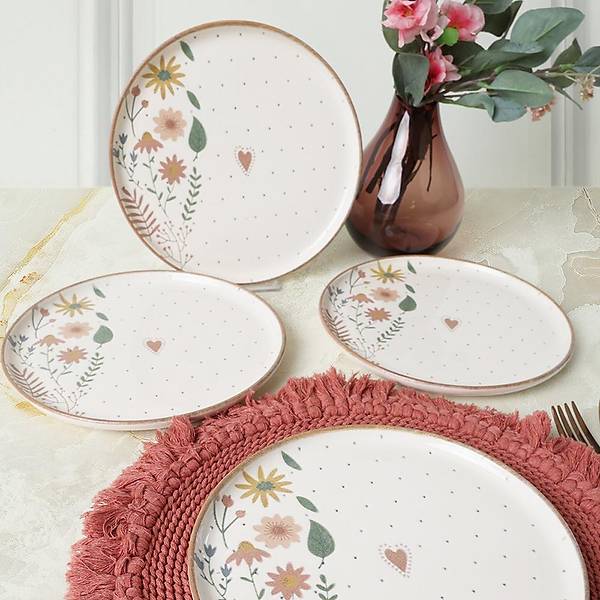 Soft Bloom Nordic Pasta Taba 22 Cm 4 Adet 22875
