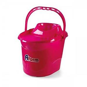 A Form Comfort Temizlik Kovas� 12 Litre K�rm�z� � Dayan�kl� ve ��k Temizlik Kovas�