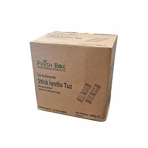 Stick Tuz 1 gr (800 Adet) � Pratik ve Ekonomik Tuz Paketleri