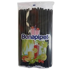 Bona Pipet Frozen Siyah 100'l� - Dayan�kl� ve ��k Pipet, Siyah Pipet Seti