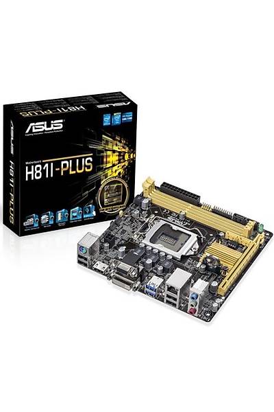 Asus H81I-PLUS/DDR3 1600MHz VGA 1150p