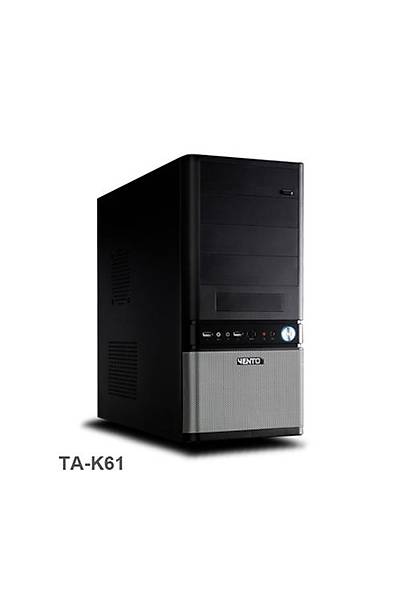 Vento TA-K61 350W ATX Siyah Gümüþ Kasa