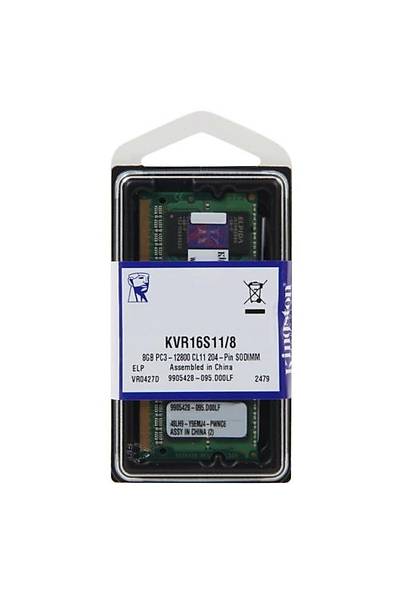Kingston Notebook Ram 8GB 1600MHz DDR3