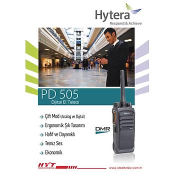 HYTERA PD505 D�J�TAL EL TELS�Z�