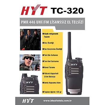HYT 320 PMR TELS�Z