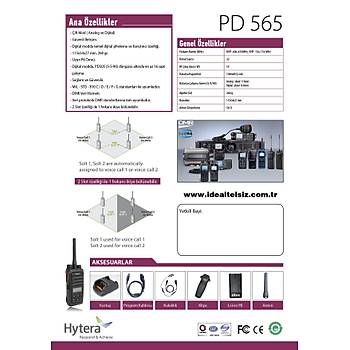 HYTERA PD565 D�J�TAL EL TELS�Z�