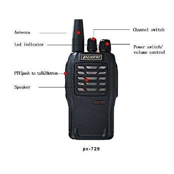 PUX�NG PX-729 ANALOG PMR EL TELS�Z�