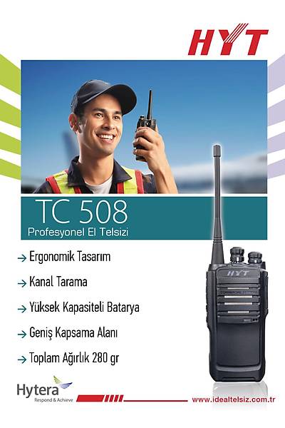 HYT TC508 ANALOG TELSİZ