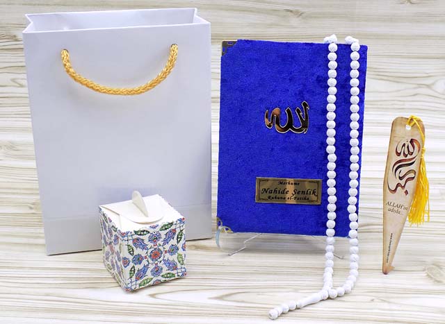 kadife yasin kitab isimli zel set