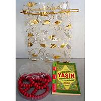 Mini Cep Yasin Tl Kese Gl Kokulu Tesbih 6,5x10 cm 128 sf.
