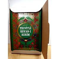 Tecvid Okulu Seti Tecvidli Kur an  Kerim Rahle boy 624 sf 20x28cm