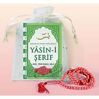 3l Mevlit seti Yeil Yasin kitab Tl kese + Tesbih