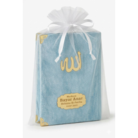 isimli Kadife Yasin Kitab� Pleksi isimli �anta Boy 80 sayfa 13x17 cm