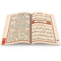 Kadife Kapl Yasin kitab BORDO Kapak Tl Keseli Allah Lafzl, isim Baskl