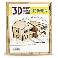 3D Maket Ahap Konak