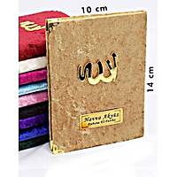 Kadife Kapl Yasin kitab isimli Cep Boy 10x14 cm 128 sayfa