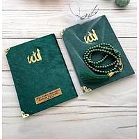 Kadife Yasin kitab inci tesbih Tl kese anta Boy