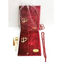 Byk Boy Kapsaml isimli Kadife Yasin set kitab 17x25 cm