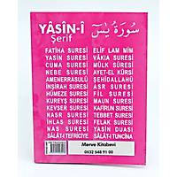 Pembe Mavi Kapak Yasin Kitab Elmall M. Hamdi Yazr 12x16cm 128 sayfa