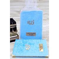Tl keseli Kadife Yasin kitab anta Boy 13X17 cm 128 sf.