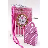 Pembe kapak Yasin Kitab Tl kese Tesbihli eker Kutulu Mevlt hediyesi