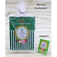 anta Boy Yasin Kitab Tl Kese Magnet Yeil Kapak