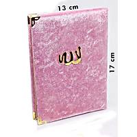 Kadife Kapl Yasin kitab Allah Lafzl anta boy 13x17cm