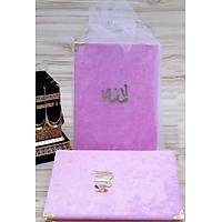 Tl keseli Kadife Yasin kitab anta Boy 13X17 cm 128 sf.