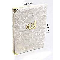 Kadife Kapl Yasin kitab Allah Lafzl anta boy 13x17cm
