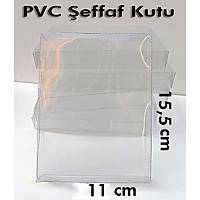 PVC effaf Kutu Kk boy 15x11,5cm/ 25 adet