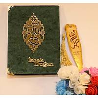 Kadife Yasin kitab zel simli pleksili anta Boy 13x17cm