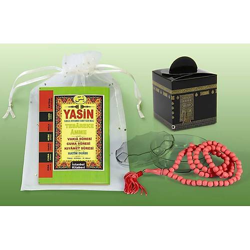 Cep Boy Mevlid Seti 4 Yasin Kitab Tl Tespih eker kutusu