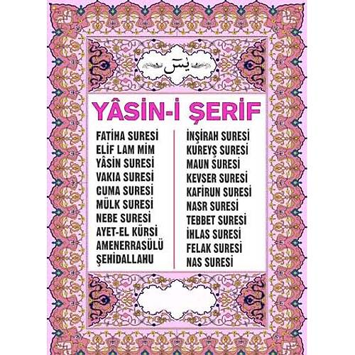 Cep Boy Yasin Kitabı Türkçe okunuşlu, Mevlüt Hediyelik