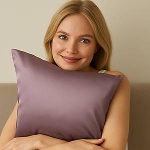 Premium 22MM �pek Kalitesinde Lotus �pek Yast�k K�l�f�