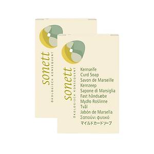 Sonett Organik Hindistan Cevizili Kal�p Sabun 2 Adet