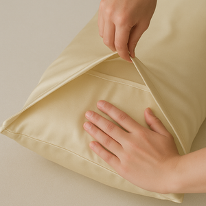 Zarf Tipi (Envelope) A��k Sar� �pek Yast�k K�l�f� Premium 22MM