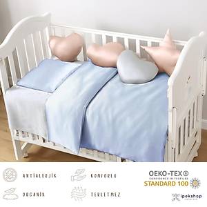 �pek Bebek Mavi Nevresim Tak�m�