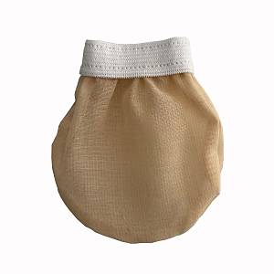 %100 �pek Lastikli Y�z Peeling Kesesi