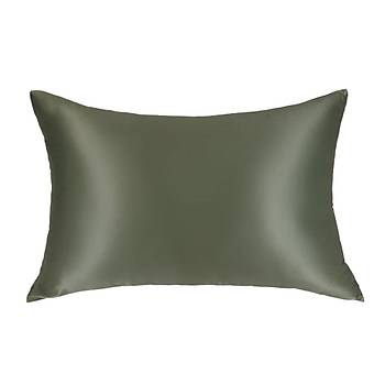 Premium 22MM pek Kalitesinde Haki Yeil pek Yastk Klf