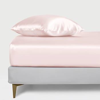 Battal Boy Toz Pembe Saf pek Nevresim Takm