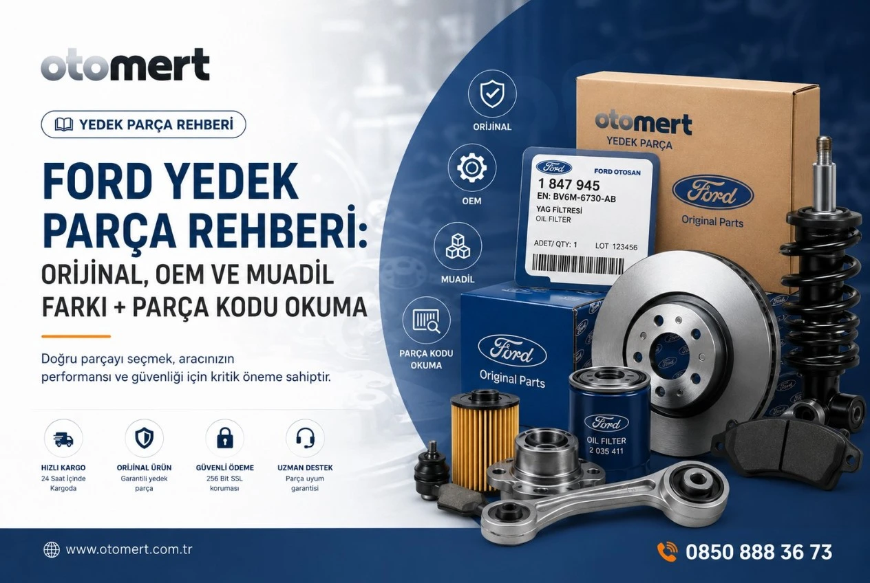 Ford yedek par�a orijinal OEM muadil rehberi