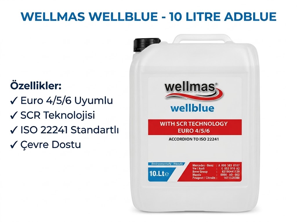 Wellmass WellBlue ADBLUE (Euro 4-5-6 ) 10 Lt